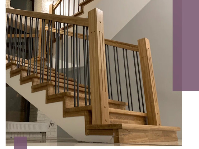 Реставрация деревянных и металлических лестниц в Лабинске