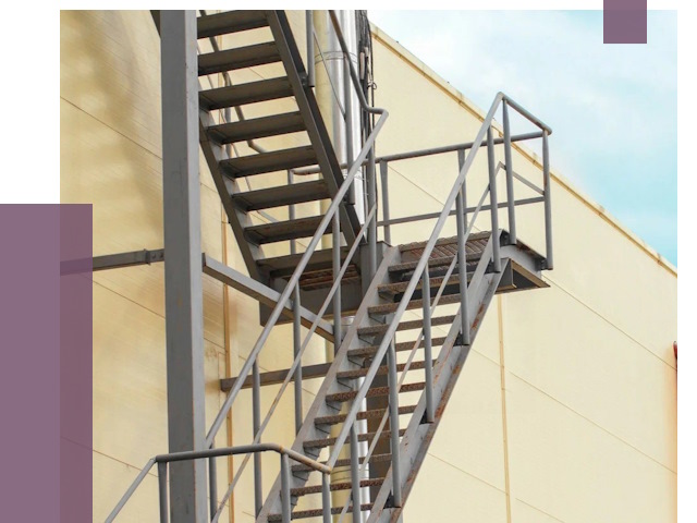 Пожарные лестницы в Лабинске от 12869 руб. — монтаж и продажа | ПРОЛЁТ-Лбк