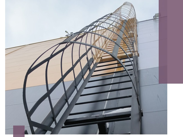 Изготовление и монтаж пожарных лестниц в Лабинске профессионально