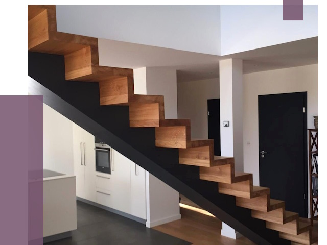 Изготовление деревянных лестниц в Лабинске от 91154 руб. | ПРОЛЁТ-Лбк