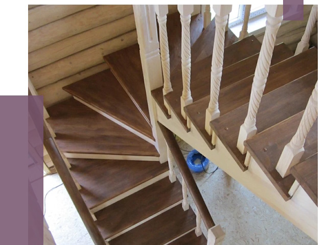 Реставрация деревянных лестниц в Лабинске от 4504 руб.