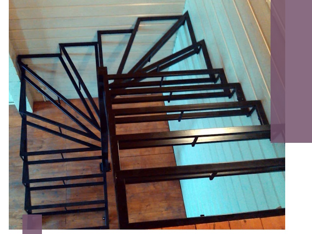 Изготовление металлических лестниц любой сложности в Лабинске