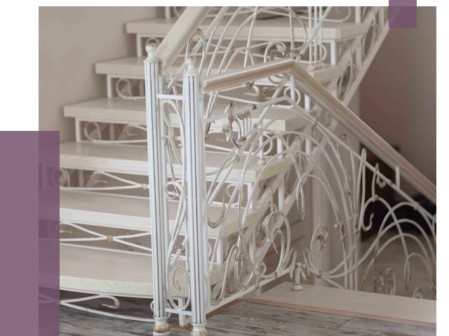 Изготовление кованых лестниц на заказ в Лабинске от 91154 руб. | ПРОЛЁТ-Лбк
