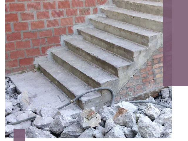 Демонтаж бетонных лестниц в Лабинске: быстро и безопасно