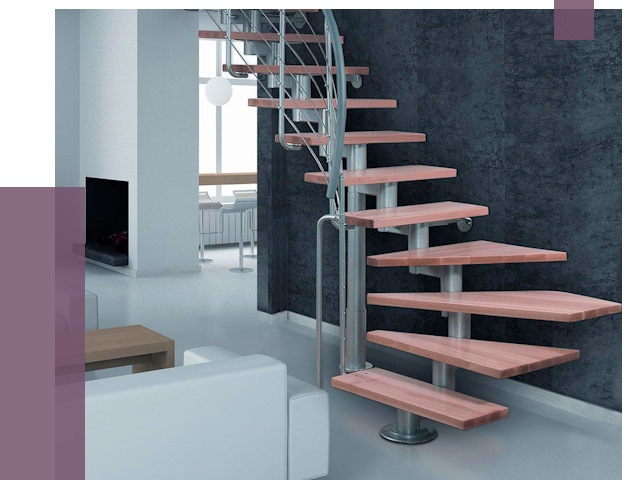 Модульные лестницы в Лабинске от 17695 руб. — купить в ПРОЛЁТ-Лбк