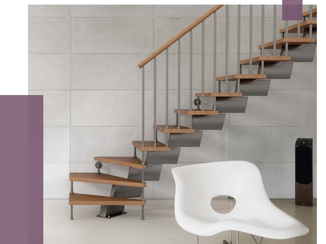 Монтаж модульных лестниц в Лабинске от 6649 руб. 