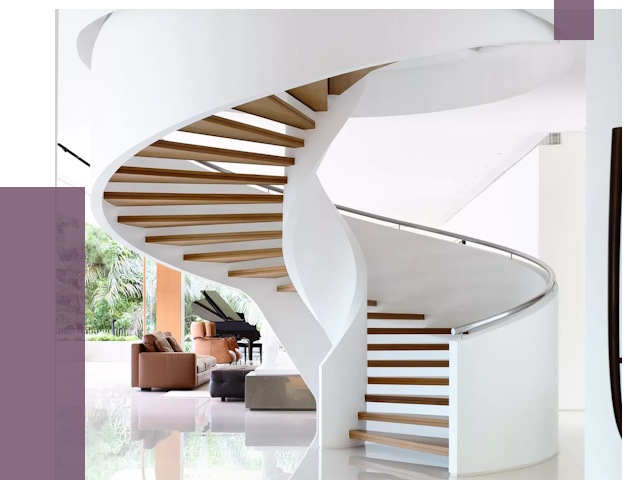 Винтовые лестницы в Лабинске под ключ от 50939 руб. | ПРОЛЁТ-Лбк