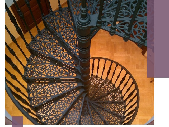 Винтовые лестницы под ключ в Лабинске: производство и монтаж