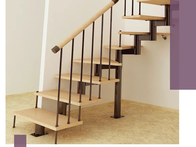 Монтаж лестниц на больцах в Лабинске — быстро и надежно