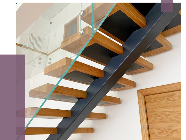 Лестницы на монокосоуре в Лабинске от 19839 руб. под ключ | ПРОЛЁТ-Лбк