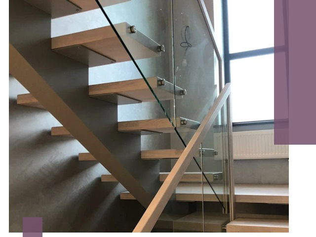 Изготовление лестниц на монокосоуре в Лабинске с монтажом и гарантией