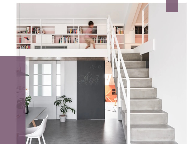 Лестницы для двухуровневой квартиры в Лабинске от 184989 руб. | ПРОЛЁТ-Лбк