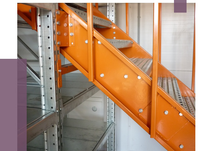 Лестницы для склада в Лабинске от 80430 руб. — решения | ПРОЛЁТ-Лбк