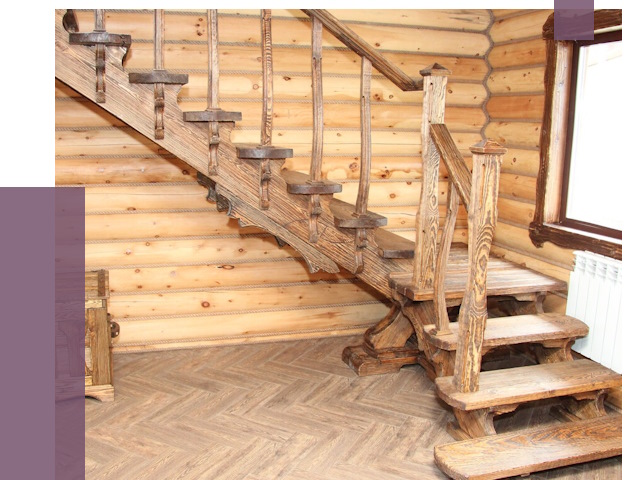 Лестницы в баню в Лабинске от 20054 руб. — изготовление | ПРОЛЁТ-Лбк