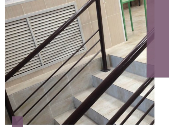 Изготовление перил из металла под ключ в Лабинске