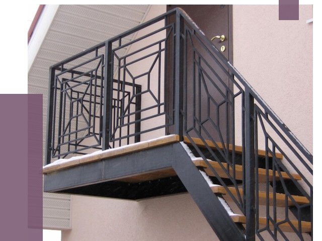 Металлические перила в Лабинске от 4504 руб.  | ПРОЛЁТ-Лбк