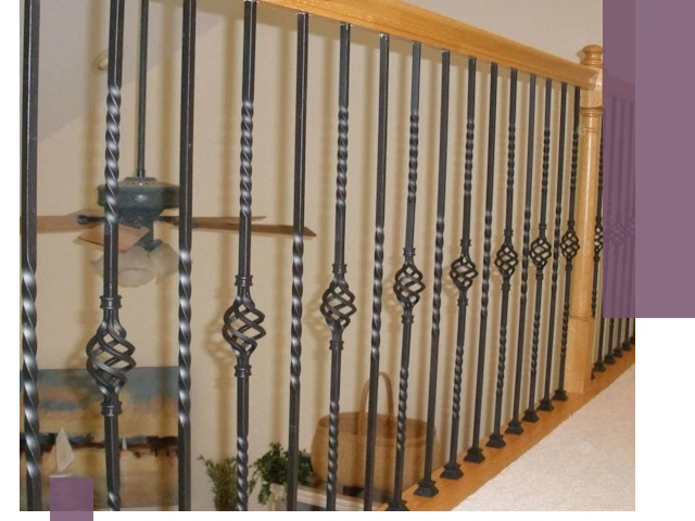 Изготовление и монтаж кованных перил в Лабинске под ключ