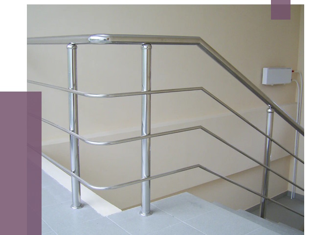 Алюминиевые перила в Лабинске от 6649 руб. под ключ | ПРОЛЁТ-Лбк