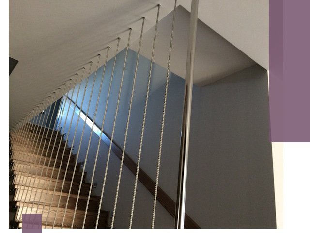 Тросовые перила под ключ в Лабинске — производство и монтаж