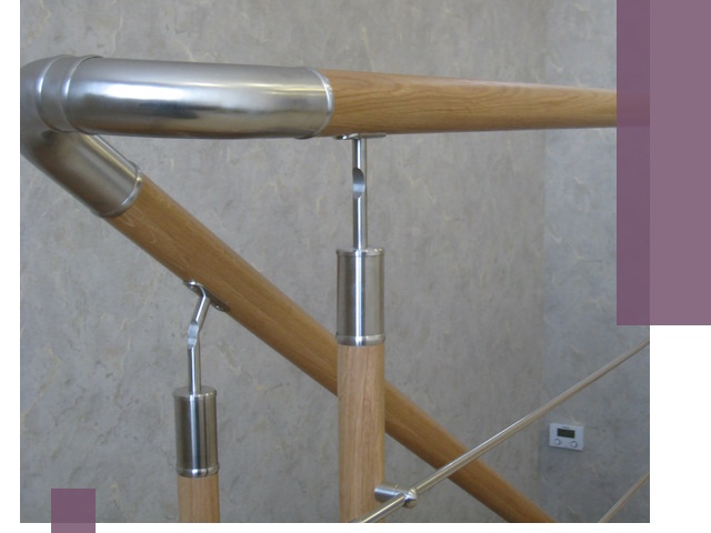 Комбинированные перила на заказ в Лабинске — монтаж и производство