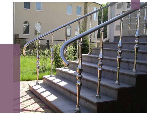 Перила для крыльца в Лабинске от 11260 руб. — монтаж ПРОЛЁТ-Лбк