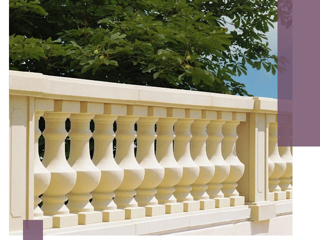 Установка балюстрады в Лабинске: изготовление и монтаж под ключ