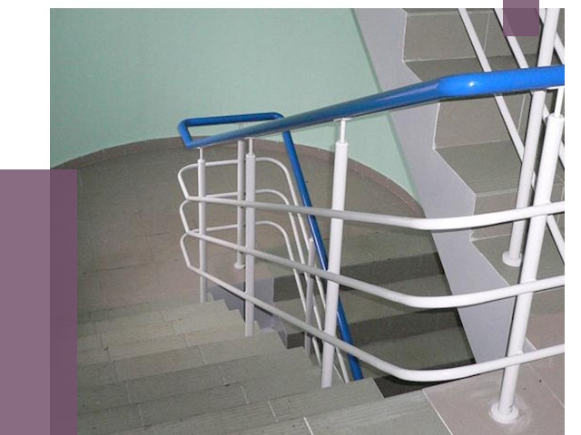 Перила в подъезде в Лабинске — установка и замена от 7775 руб. | ПРОЛЁТ-Лбк