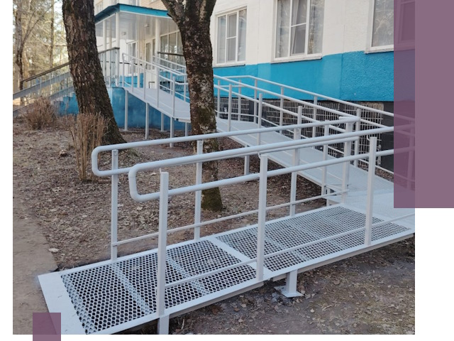 Пандусы под ключ в Лабинске: изготовление, монтаж и демонтаж