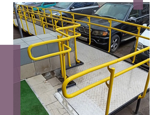 Стационарные пандусы в Лабинске от 12869 руб. | ПРОЛЁТ-Лбк