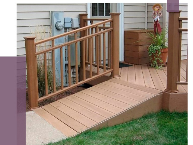 Пандус на крыльцо в Лабинске под ключ от 8150 руб.