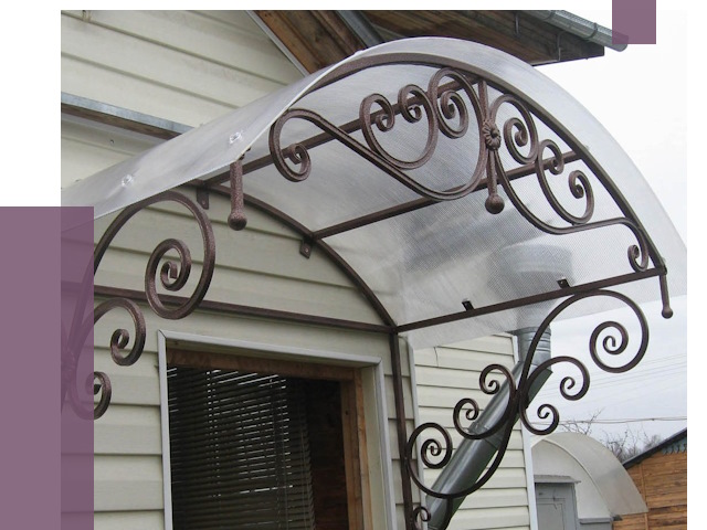 Изготовление козырьков в Лабинске от 7721 руб. — заказать | ПРОЛЁТ-Лбк