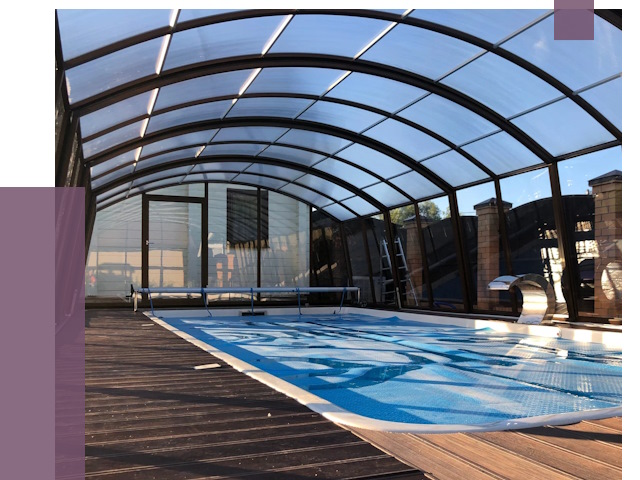 Навесы для бассейна в Лабинске от 17587 руб. под ключ | ПРОЛЁТ-Лбк