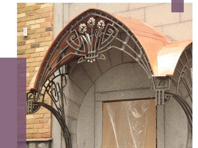 Арочные козырьки в Лабинске от 15282 руб. 