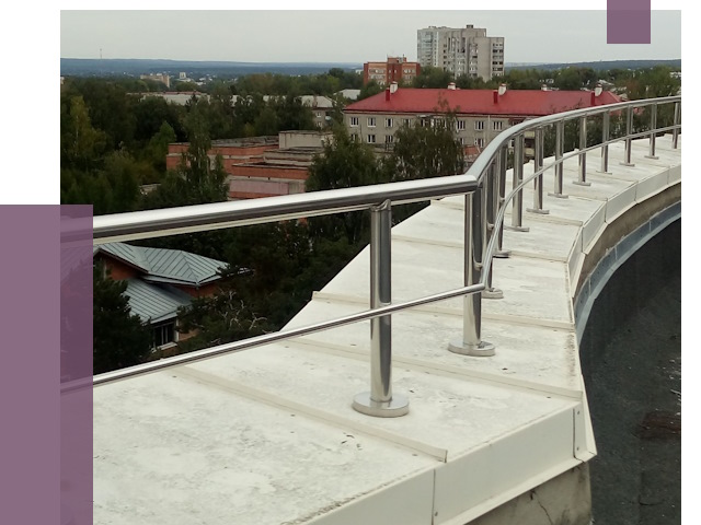 Парапеты и ограждения кровли в Лабинске от 5201 руб.