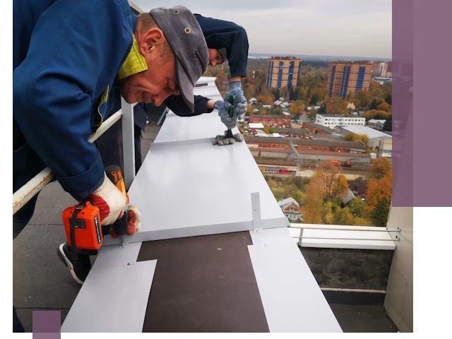 Монтаж парапетов в Лабинске — установка прочных металлических ограждений