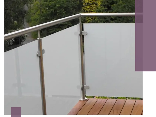 Алюминиевые парапеты для балконов и террас в Лабинске