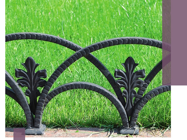 Декоративные металлические бордюры под ключ в Лабинске