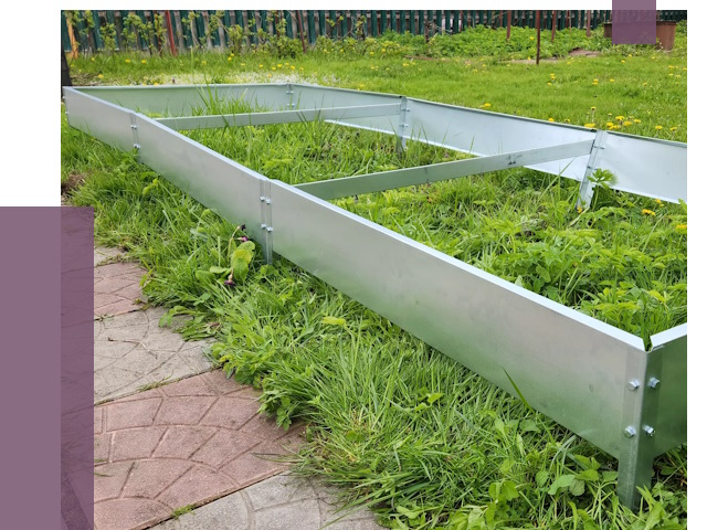 Металлические бордюры для грядок в Лабинске от 1877 руб.