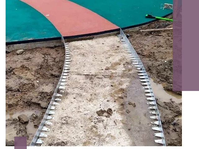 Металлические бордюры для дорожек в Лабинске — монтаж и изготовление