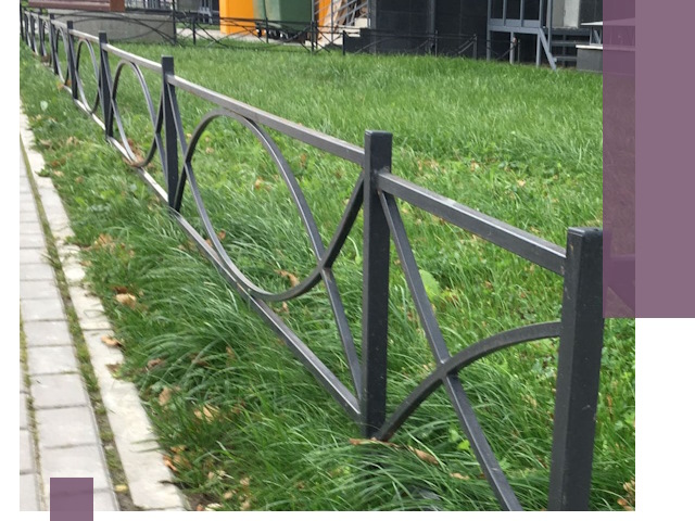 Газонные ограждения из металла в Лабинске — монтаж и продажа