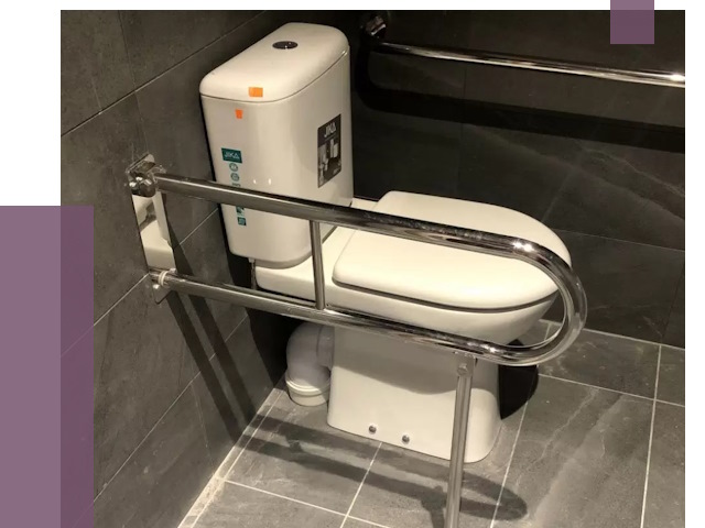 Поручни для санузлов в Лабинске от 4504 руб.  | ПРОЛЁТ-Лбк