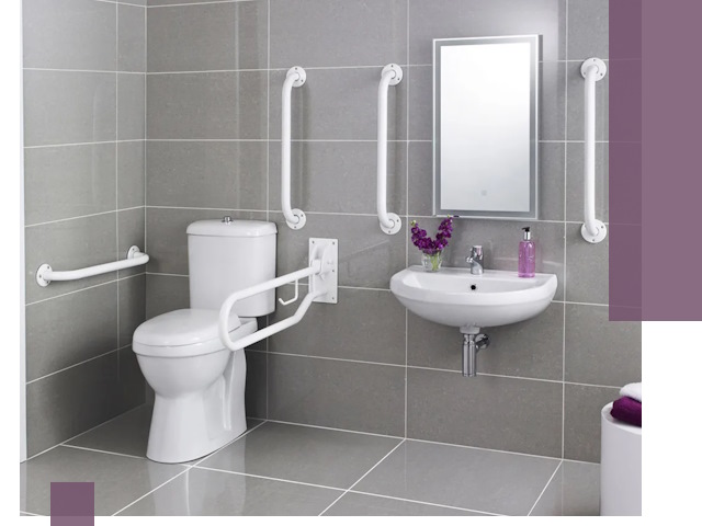 Поручни для санузлов в Лабинске: установка, ремонт и монтаж